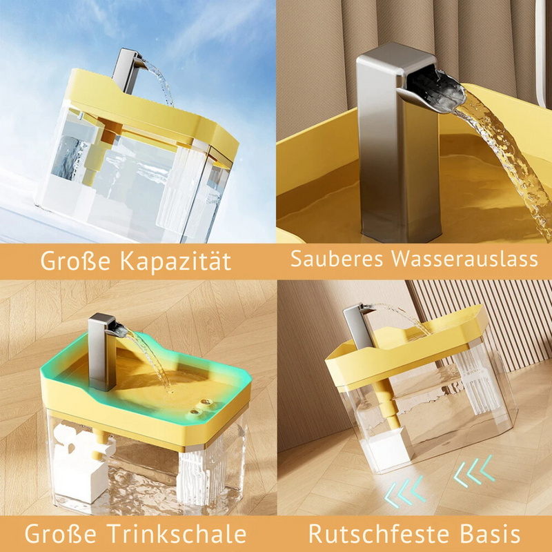 Haustier Trinkschale | Fontäne Frisch Hydratation Pflege Vielseitig-Luzern Mode