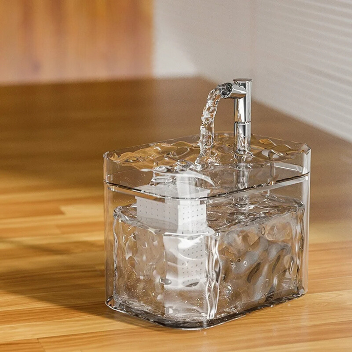 Haustier Trinkschale | Fontäne Frisch Hydratation Pflege Vielseitig-Transparent-Luzern Mode