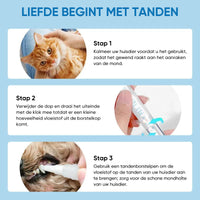Haustier Zahnbürste | Stift | Hygiene | Nachhaltig | Sicher | Vielseitig-Luzern Mode