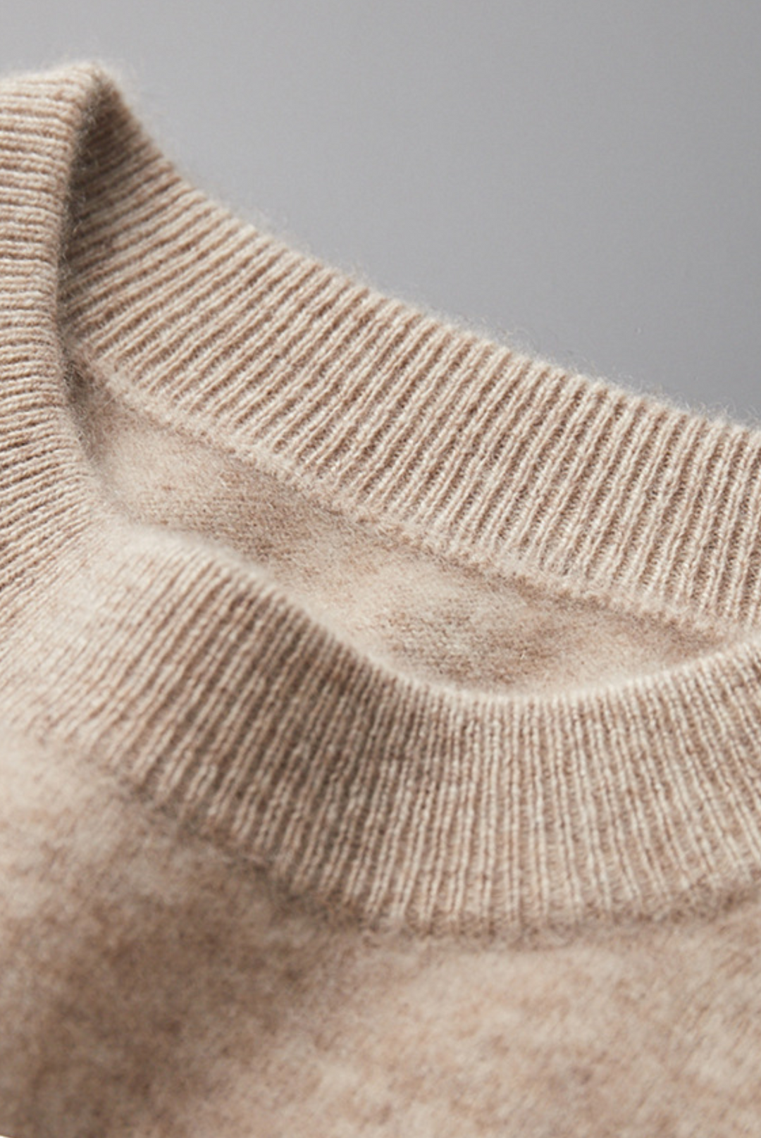 Hellebraune Herrenbekleidungset | Kaschmir | Merinowolle | 2-teilig | Warm-Luzern Mode