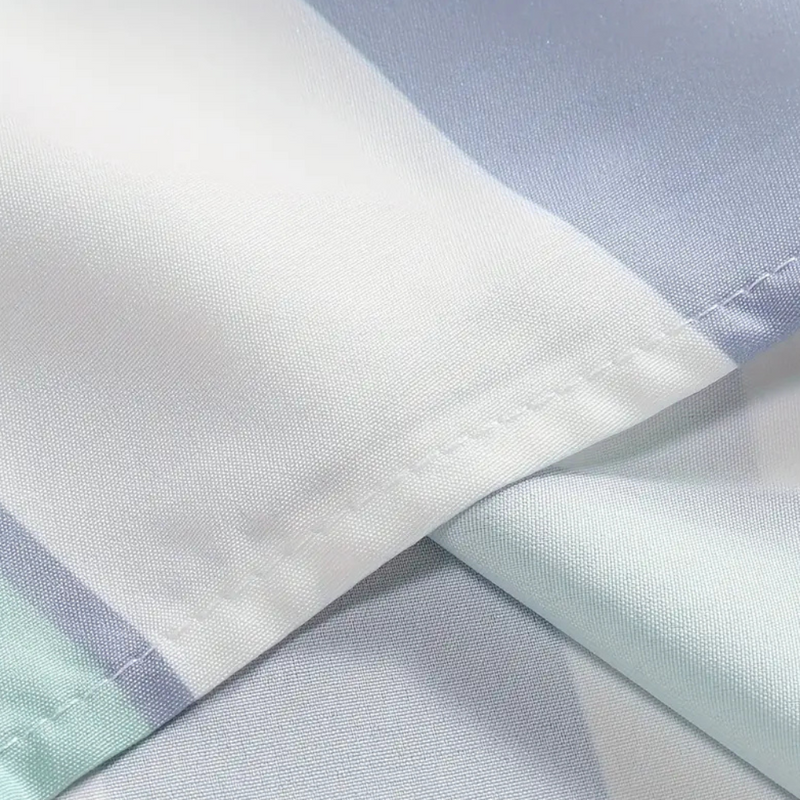 Herren Kurzarmhemd mit Streifenmuster - Sommermode-Luzern Mode