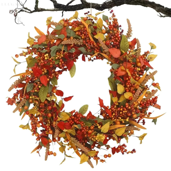 Herbstkranz | Vielseitig Naturgetreu Langlebig Stimmungsvolll Natürlich-Luzern Mode