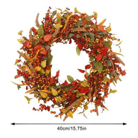 Herbstkranz | Vielseitig Naturgetreu Langlebig Stimmungsvolll Natürlich-40cm-Luzern Mode