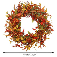 Herbstkranz | Vielseitig Naturgetreu Langlebig Stimmungsvolll Natürlich-45cm-Luzern Mode