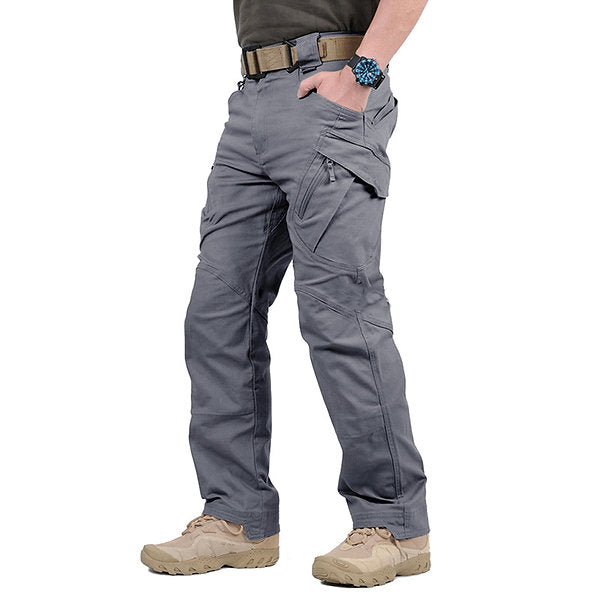 Taktische Outdoor-Hose für Herren mit vielen Taschen-Grau-S-Luzern Mode