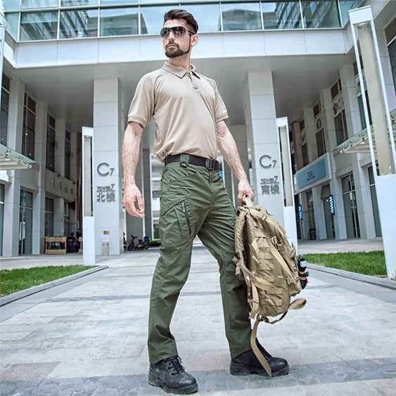 Taktische Outdoor-Hose für Herren mit vielen Taschen-Luzern Mode