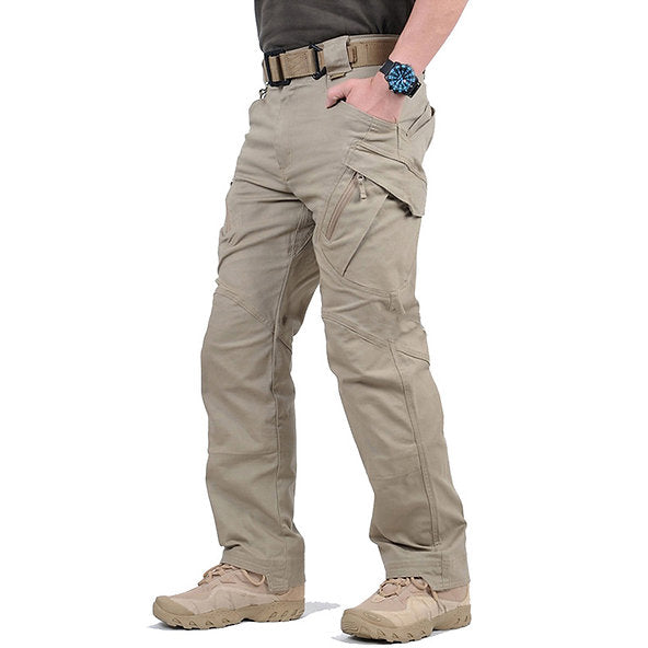 Taktische Outdoor-Hose für Herren mit vielen Taschen-Khaki-S-Luzern Mode