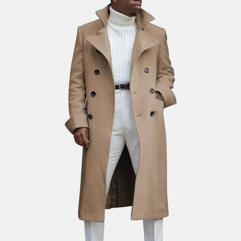 Herrenjacke mit Doppelreihigem Verschluss – Matteo