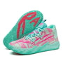 Herren Basketballschuhe | Hoch | Antirutschsohle | Schnürung | Farbe-Grün-39-Luzern Mode