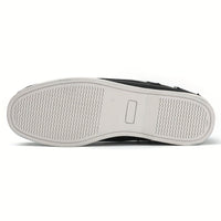 Herren Bootschoenen | Veganes Leder | Slip-On | Einfarbig | Robust | Grip-Luzern Mode