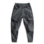 Herren Cargohose | Lang | Elastisch | Schnelltrocknend | Taschen | Stark-Grau-M-Luzern Mode