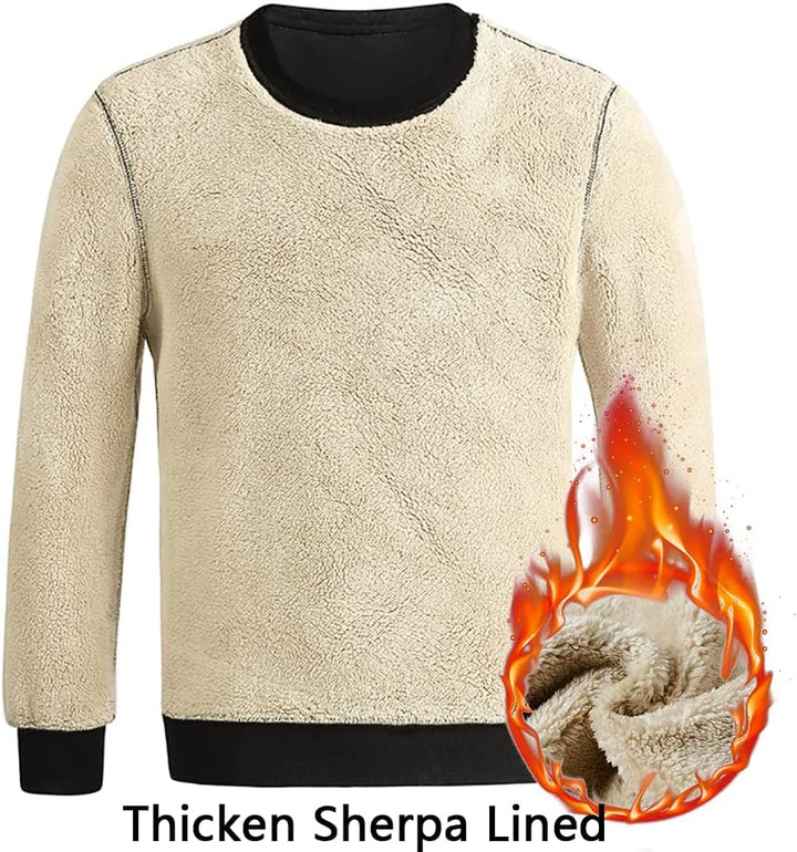 Herren Sweatshirt Rundhals Baumwolle Freizeitmode-Luzern Mode