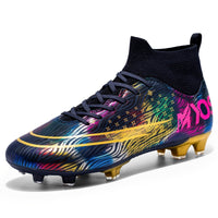 Herren Fußballschuhe | Hohe Knöchel | Grip | Schnürung | Noppen-Luzern Mode