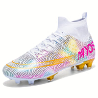 Herren Fußballschuhe | Hohe Knöchel | Grip | Schnürung | Noppen-Luzern Mode