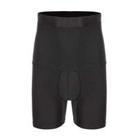 Herren Shapewear Unterhose - Nahtlose Bauchweg Boxershorts-Schwarz-S-Luzern Mode