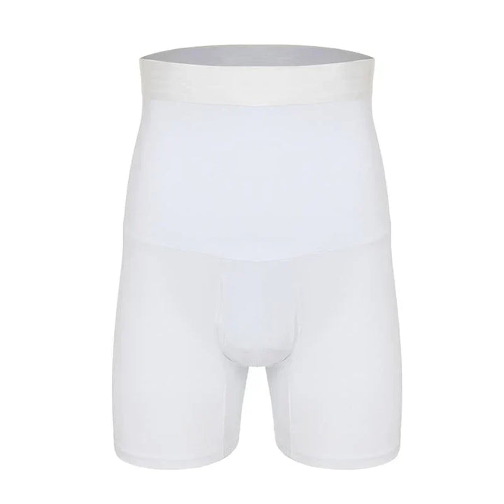 Herren Shapewear Unterhose - Nahtlose Bauchweg Boxershorts-Weiß-S-Luzern Mode