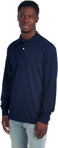 Langarm Herren Poloshirt - Bequemes Freizeitoberteil-Luzern Mode