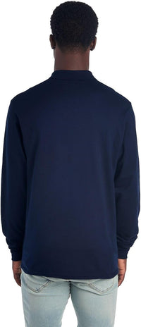 Langarm Herren Poloshirt - Bequemes Freizeitoberteil-Luzern Mode