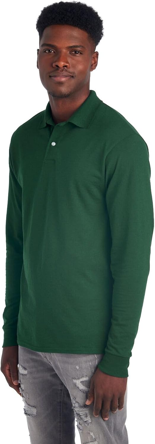 Langarm Herren Poloshirt - Bequemes Freizeitoberteil-Luzern Mode