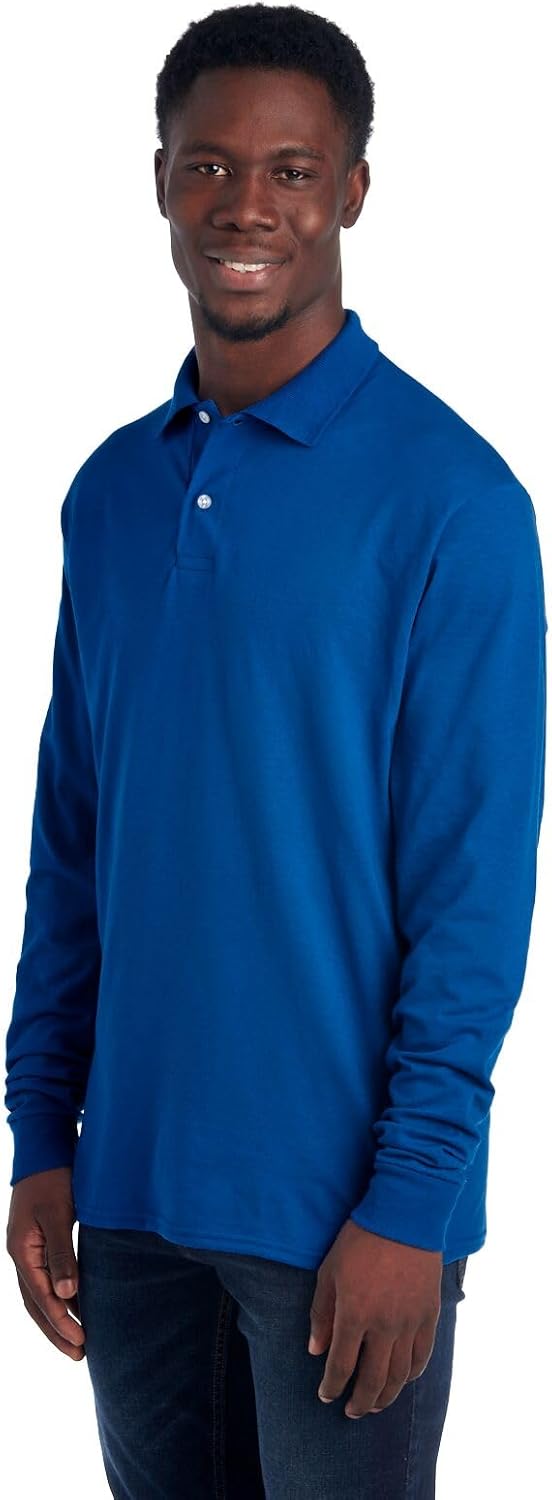 Langarm Herren Poloshirt - Bequemes Freizeitoberteil-Luzern Mode