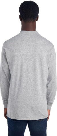 Langarm Herren Poloshirt - Bequemes Freizeitoberteil-Luzern Mode