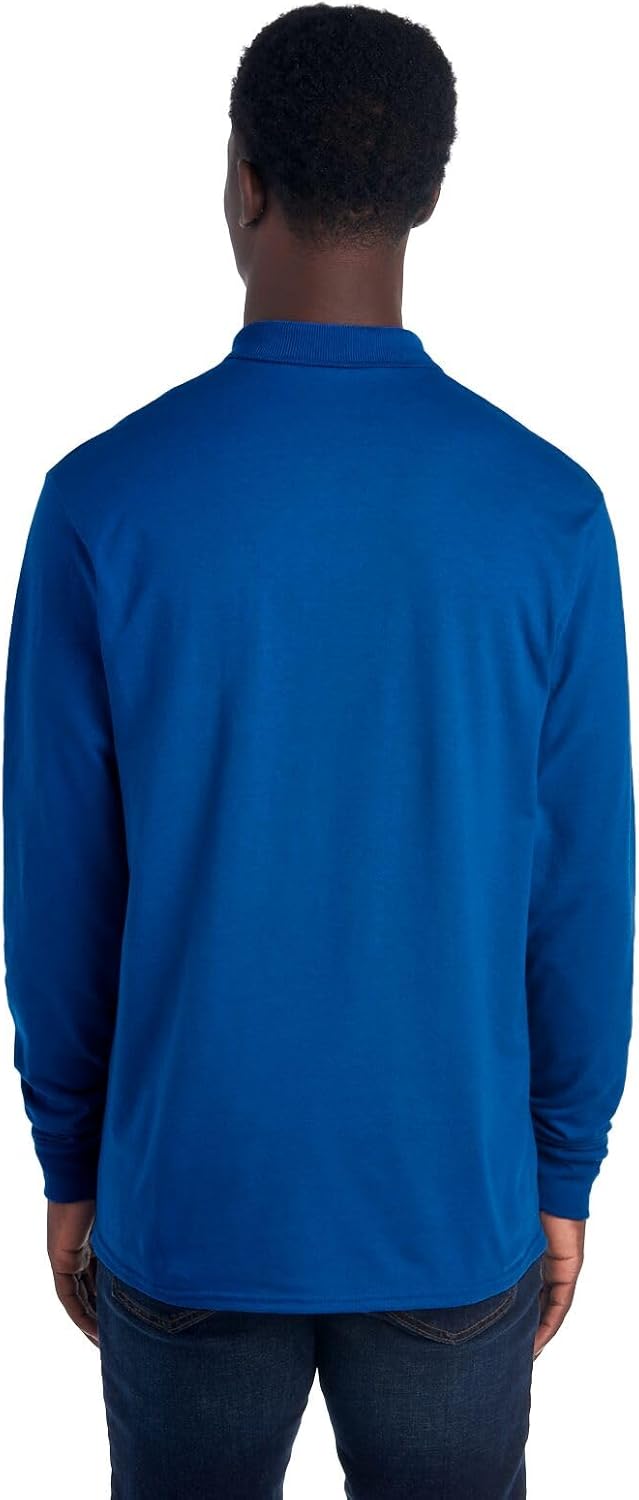 Langarm Herren Poloshirt - Bequemes Freizeitoberteil-Luzern Mode