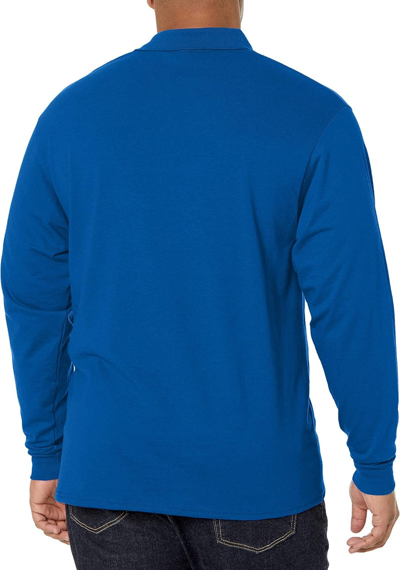 Langarm Herren Poloshirt - Bequemes Freizeitoberteil-Luzern Mode