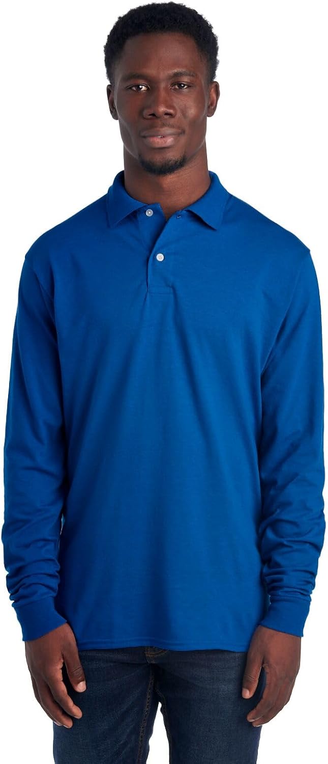 Langarm Herren Poloshirt - Bequemes Freizeitoberteil-Luzern Mode