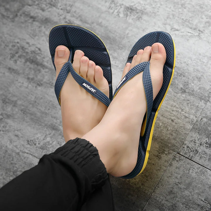 Herren Flip Flops mit Komfortsohle für den Sommer-Luzern Mode