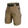 Herren Outdoor Shorts Stretch | Cargo mit 6 Taschen | Atmungsaktiv & schnell trocken-Braun-S-Luzern Mode