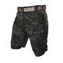 Herren Outdoor Shorts Stretch | Cargo mit 6 Taschen | Atmungsaktiv & schnell trocken-Grau b-S-Luzern Mode