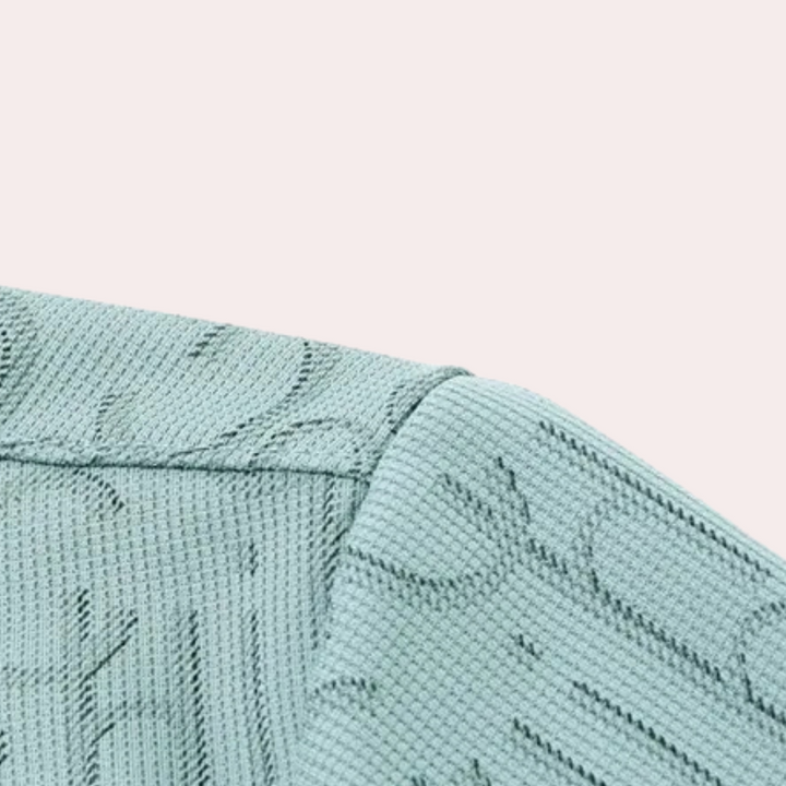 Luxuriöser Designerstoff mit Monogramm-Muster für Modeprojekte-Luzern Mode