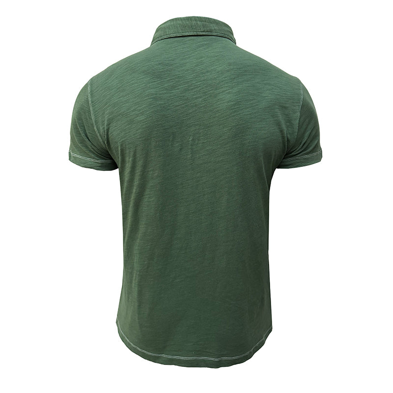 Herren-Poloshirt | Baumwolle | Kurze Ärmel | Kragen | Knopfleiste -Luzern Mode