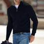 Herrenpullover mit Reißverschluss - Stilvoll und Bequem-Schwarz-S-Luzern Mode