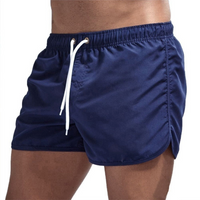 Schwimmshorts Herren | Schnelltrocknend | Leicht | Strand | Pool | Sportlich-Dunkelblau-S-Luzern Mode