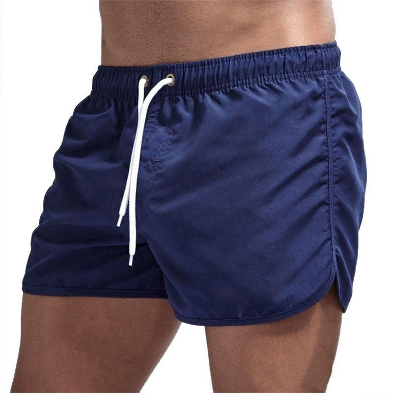 Schwimmshorts Herren | Schnelltrocknend | Leicht | Strand | Pool | Sportlich-Dunkelblau-S-Luzern Mode