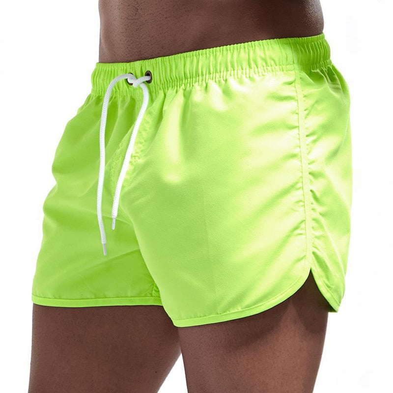 Schwimmshorts Herren | Schnelltrocknend | Leicht | Strand | Pool | Sportlich-Grün-S-Luzern Mode
