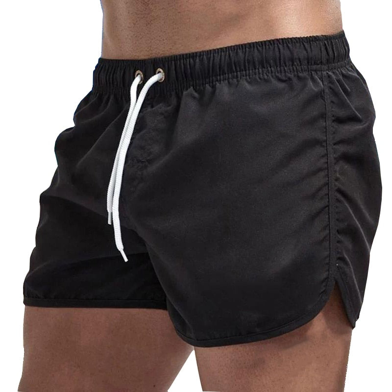 Schwimmshorts Herren | Schnelltrocknend | Leicht | Strand | Pool | Sportlich-Schwarz-S-Luzern Mode
