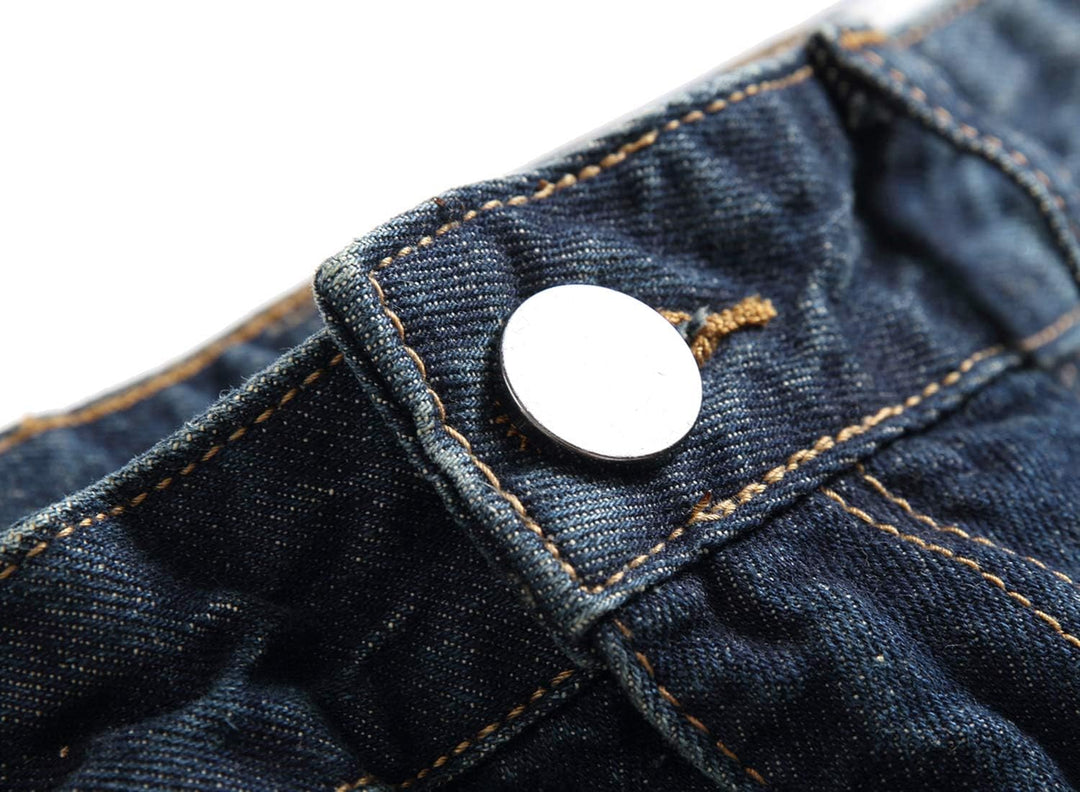 Herren Jeans mit Rissen - Lässige Mode Denim Hose-Luzern Mode