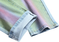 Herren Jeans mit Rissen - Lässige Mode Denim Hose-Luzern Mode