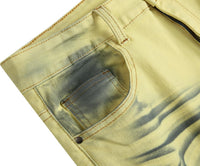 Herren Jeans mit Rissen - Lässige Mode Denim Hose-Luzern Mode