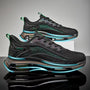 Herren Sneaker | Luftkissen-Technologie | Schnürverschluss | Luftig-Grün-39-Luzern Mode