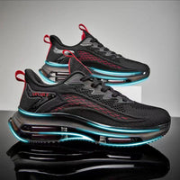 Herren Sneaker | Luftkissen-Technologie | Schnürverschluss | Luftig-Rot-39-Luzern Mode