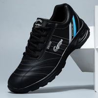 Herren Sneaker Sportschuhe mit Luftpolstersohle Casual-Schwarz-39-Luzern Mode