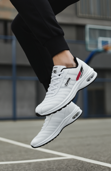 Herren Sneaker Sportschuhe mit Luftpolstersohle Casual-Luzern Mode