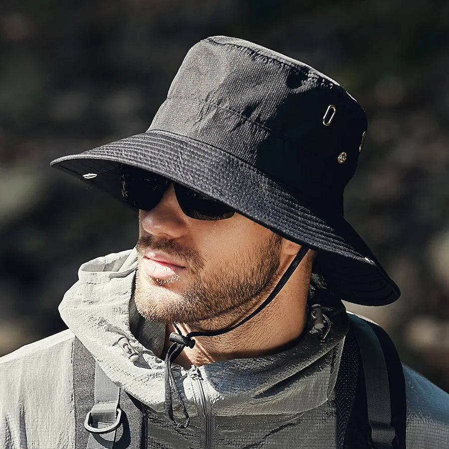 Herren Sommer Fischerhut mit UV-Schutz – Bram
