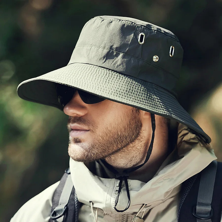 Herren Sommer Fischerhut mit UV-Schutz – Bram