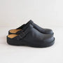 Hochwertige Leder-Clogs mit verstellbarem Riemen Herren-Schwarz-38-Luzern Mode