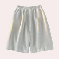 Damen Sommer Culotte Hose mit Elastikbund - Bequem & Stilvoll-Luzern Mode