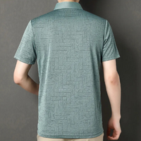 Herren Polohemd mit Muster - Elegantes Freizeitshirt-Luzern Mode